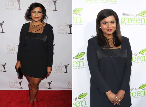 Mindy Kaling apenas arrasou com esse vestido Yves Saint Laurent no tapete vermelho e continuou aposto no look pretinho básico em outros eventos