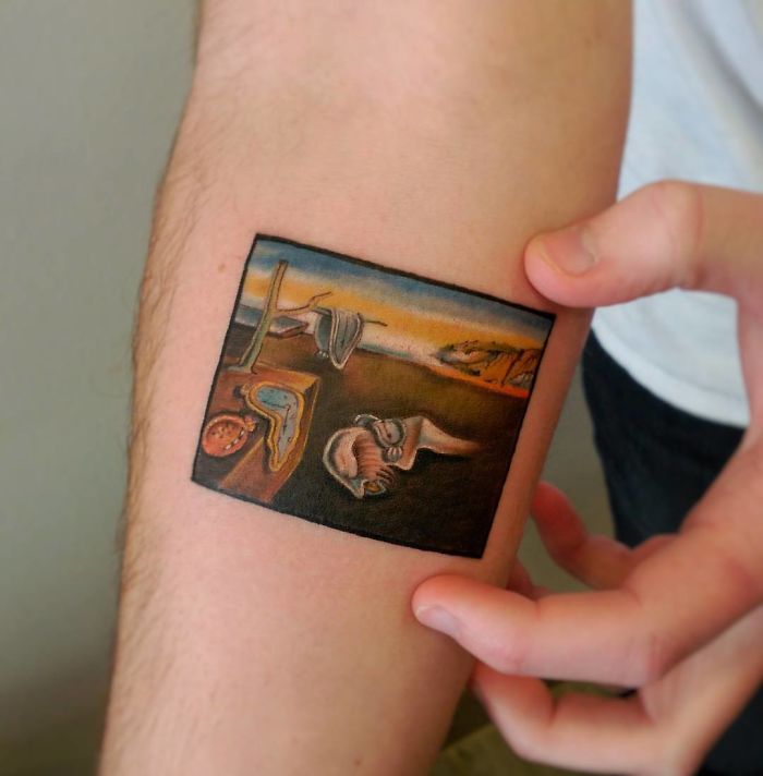 Essas tatuagens foram inspiradas em grandes nomes da arte