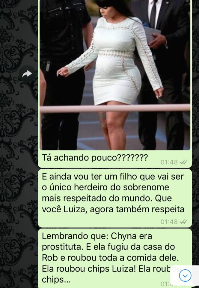 Alguém decidiu explicar como funciona a família Kardashian-Jenner por mensagens de Whatsapp