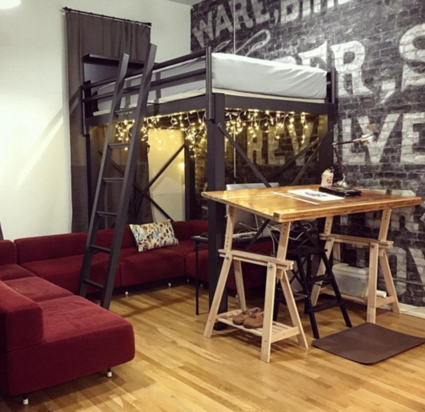Donos de apartamentos pequenos postaram ideias de decoração no Instagram