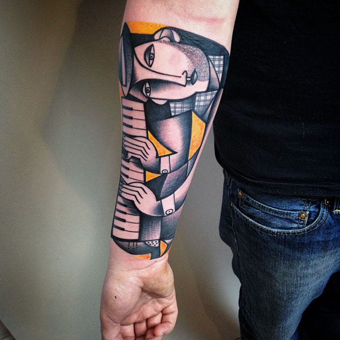 Essas tatuagens foram inspiradas em grandes nomes da arte