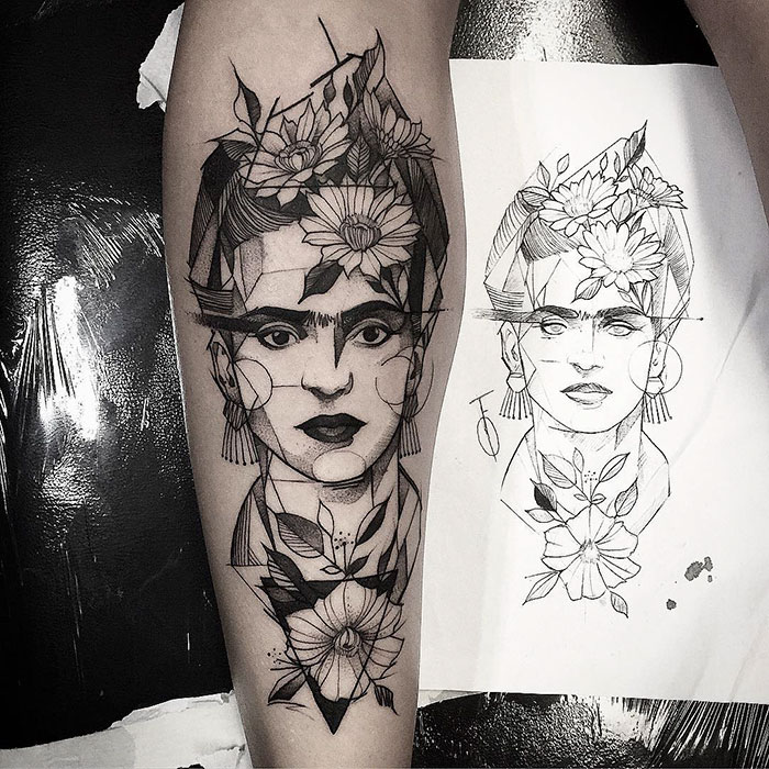 Essas tatuagens foram inspiradas em grandes nomes da arte