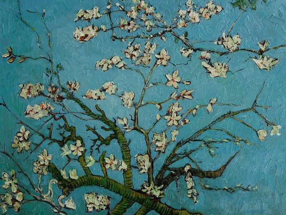 Amendoeira em Flor, de Vincent Van Gogh