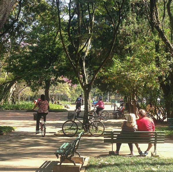São Paulo também pode ser relaxante e oferecer contato com a natureza. O imenso parque do Ibirapuera é ótimo para meditar, correr, fazer exercícios, andar de bike, curtir os amigos, fazer piquenique e ver uns shows gratuitos. 