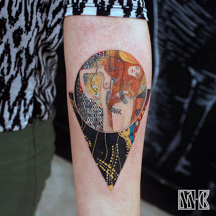 Essas tatuagens foram inspiradas em grandes nomes da arte