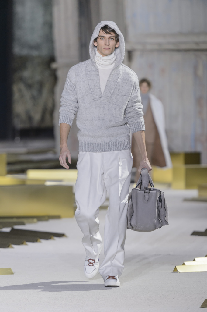 Desfile outono/inverno 2017 da Ermenegildo Zegna