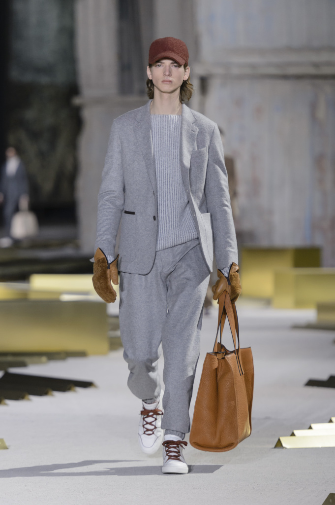 Desfile outono/inverno 2017 da Ermenegildo Zegna