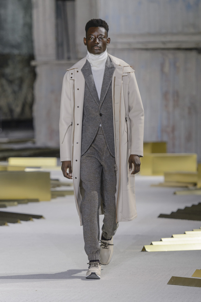 Desfile outono/inverno 2017 da Ermenegildo Zegna