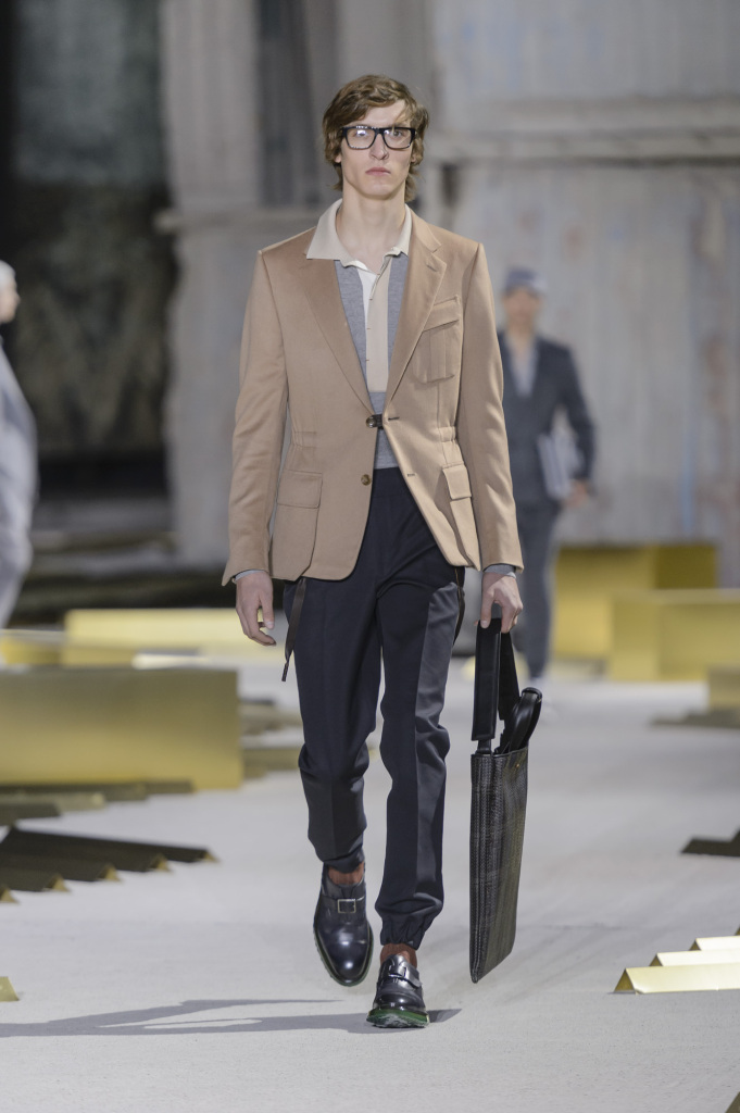 Desfile outono/inverno 2017 da Ermenegildo Zegna