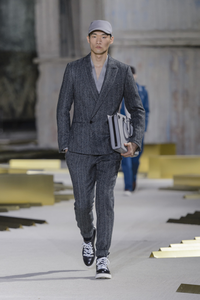 Desfile outono/inverno 2017 da Ermenegildo Zegna