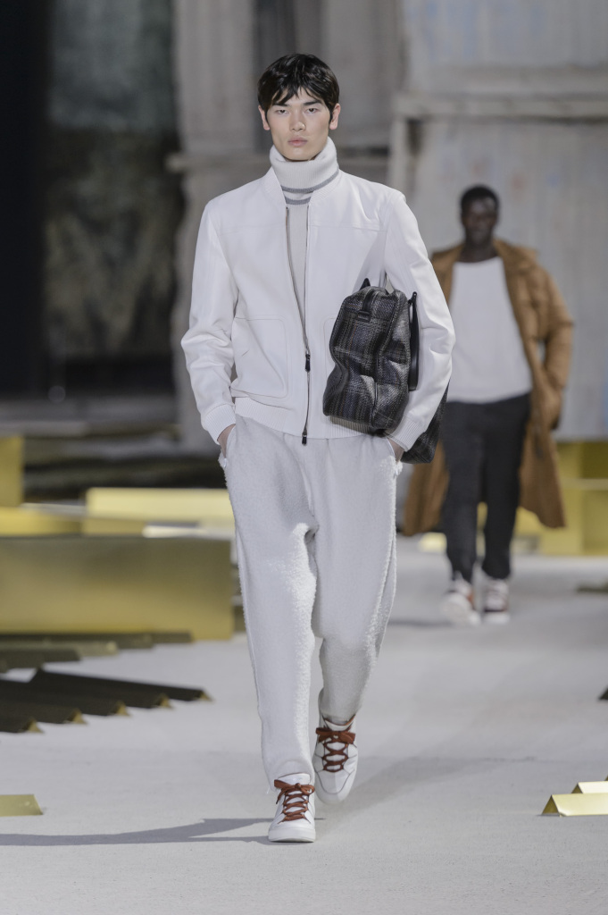 Desfile outono/inverno 2017 da Ermenegildo Zegna