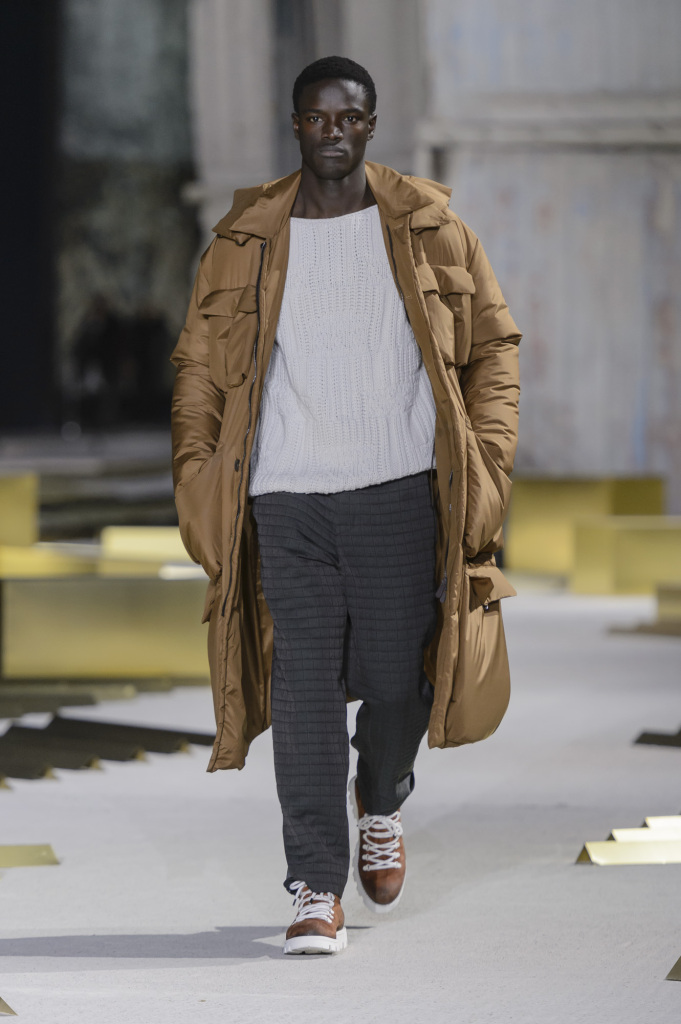 Desfile outono/inverno 2017 da Ermenegildo Zegna