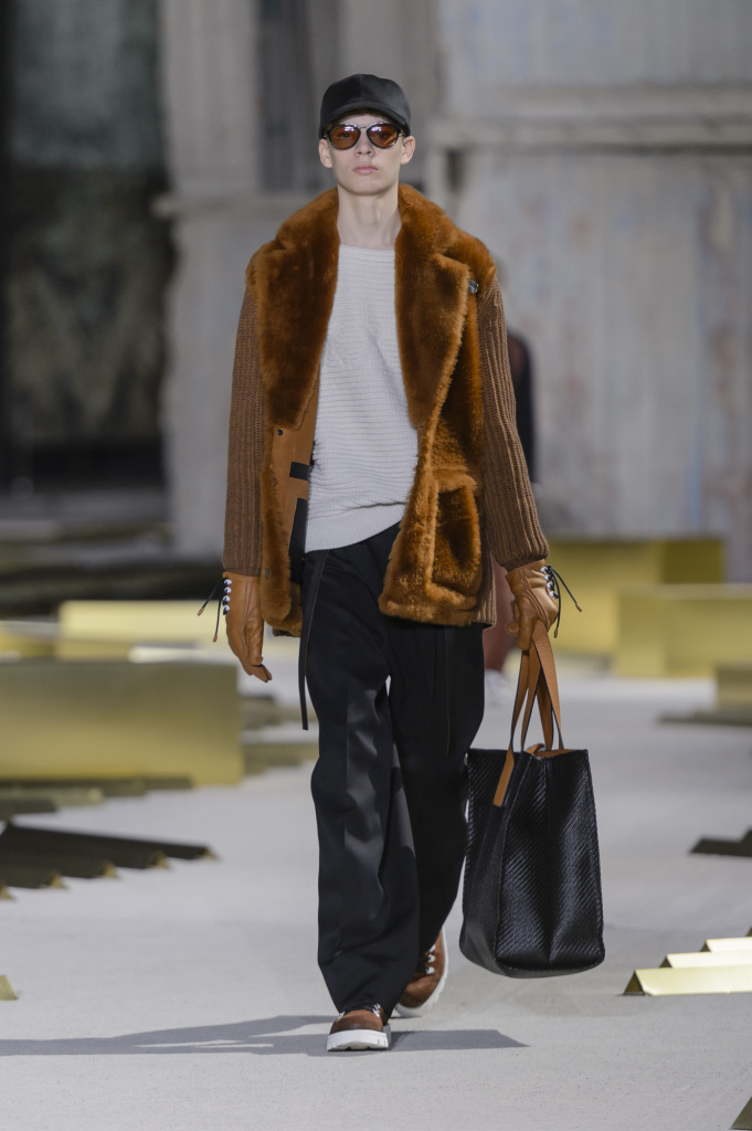 Desfile outono/inverno 2017 da Ermenegildo Zegna