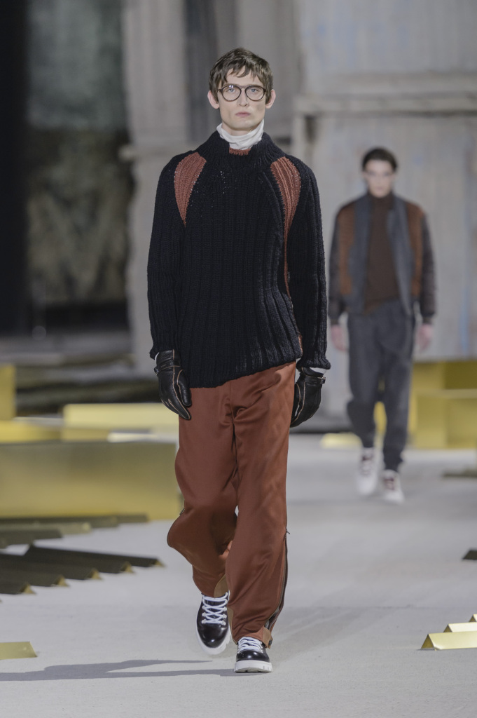 Desfile outono/inverno 2017 da Ermenegildo Zegna
