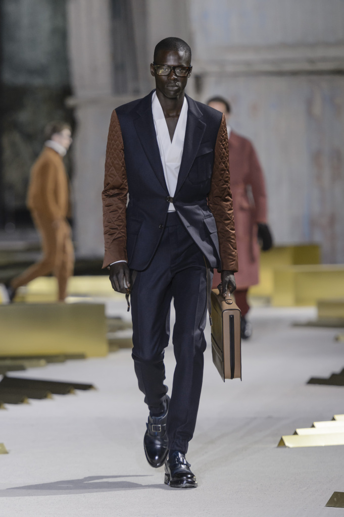 Desfile outono/inverno 2017 da Ermenegildo Zegna