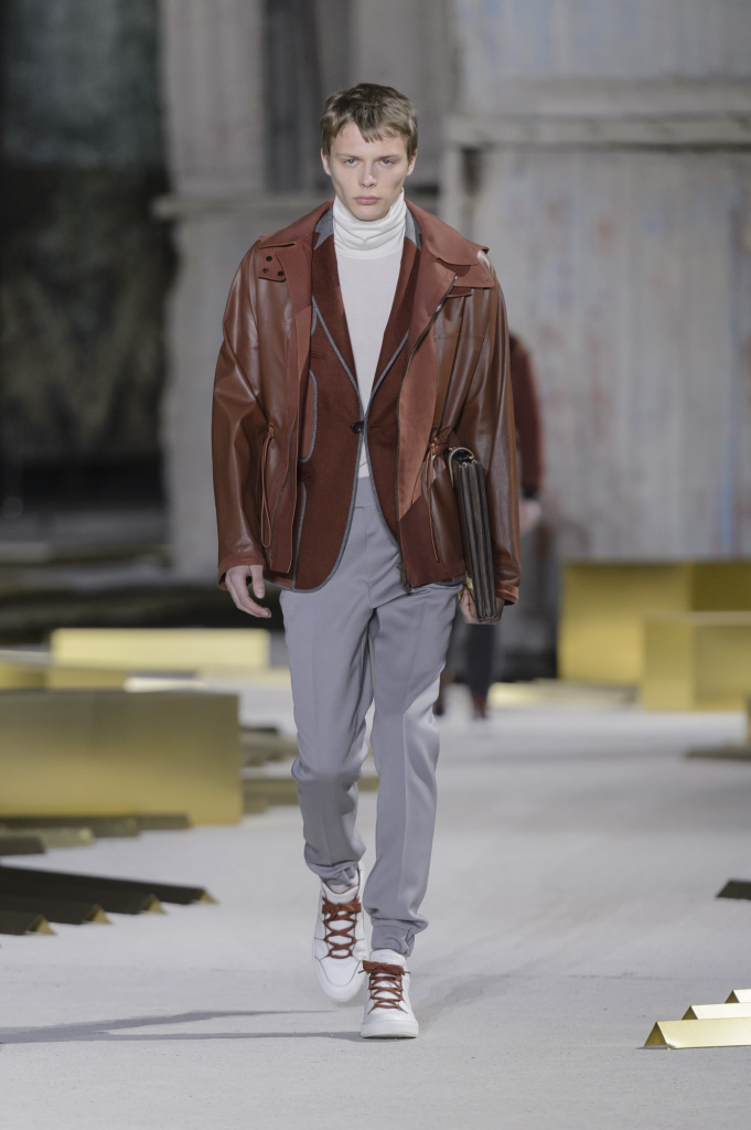 Desfile outono/inverno 2017 da Ermenegildo Zegna
