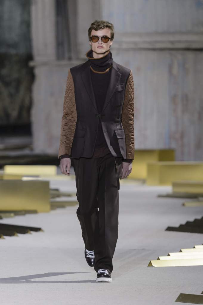 Desfile outono/inverno 2017 da Ermenegildo Zegna