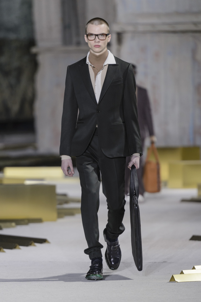 Desfile outono/inverno 2017 da Ermenegildo Zegna