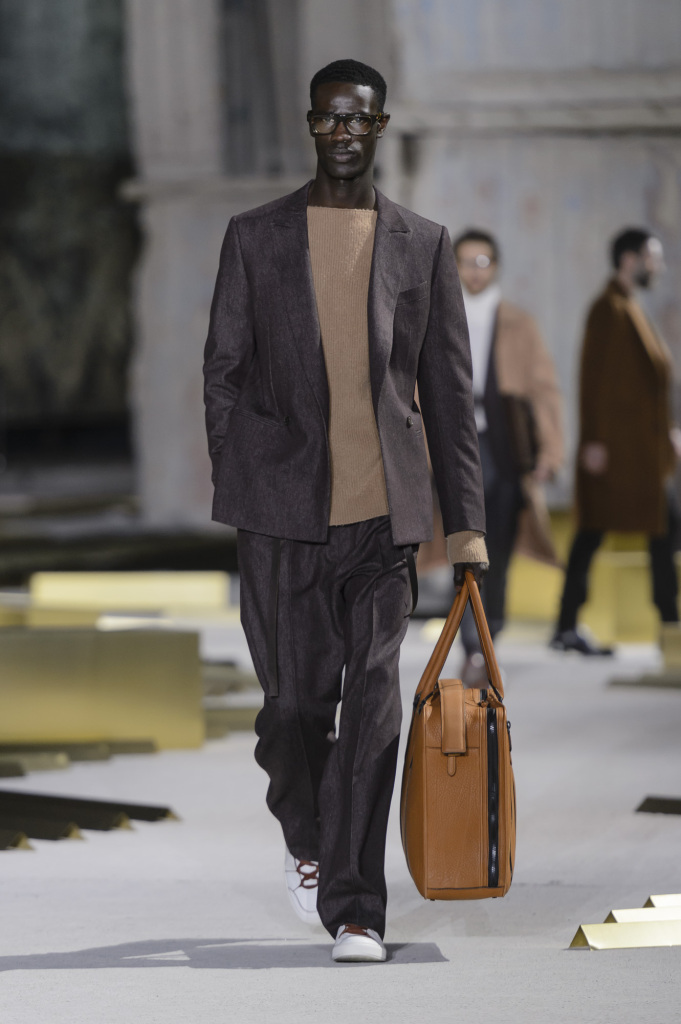 Desfile outono/inverno 2017 da Ermenegildo Zegna
