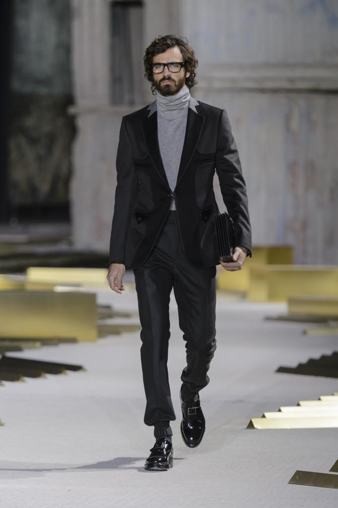 Desfile outono/inverno 2017 da Ermenegildo Zegna