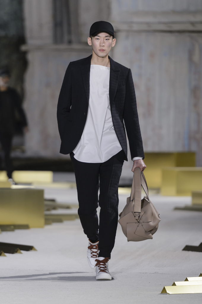 Desfile outono/inverno 2017 da Ermenegildo Zegna