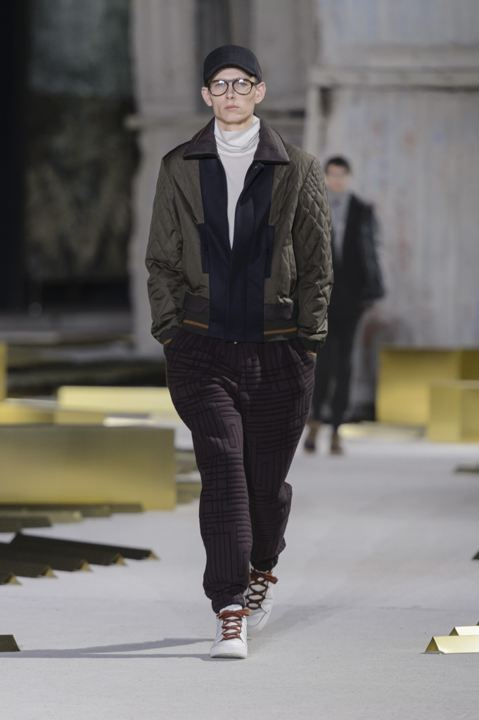 Desfile outono/inverno 2017 da Ermenegildo Zegna