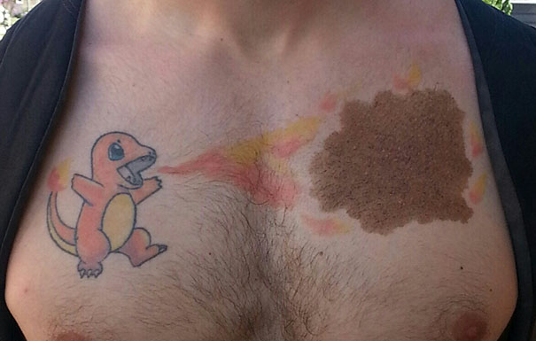 Alguns desenhos conseguem esconder (ou ao menos) disfarçar aquelas marquinhas e pintas indesejadas. Criativo demais!