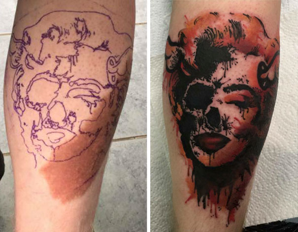 Alguns desenhos conseguem esconder (ou ao menos) disfarçar aquelas marquinhas e pintas indesejadas. Criativo demais!