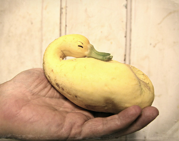 É uma bicho? Uma pessoa? Pior: este alimento está tentando se comunicar comigo? Formatos divertidos dão vida a frutas e vegetais do cotidiano
