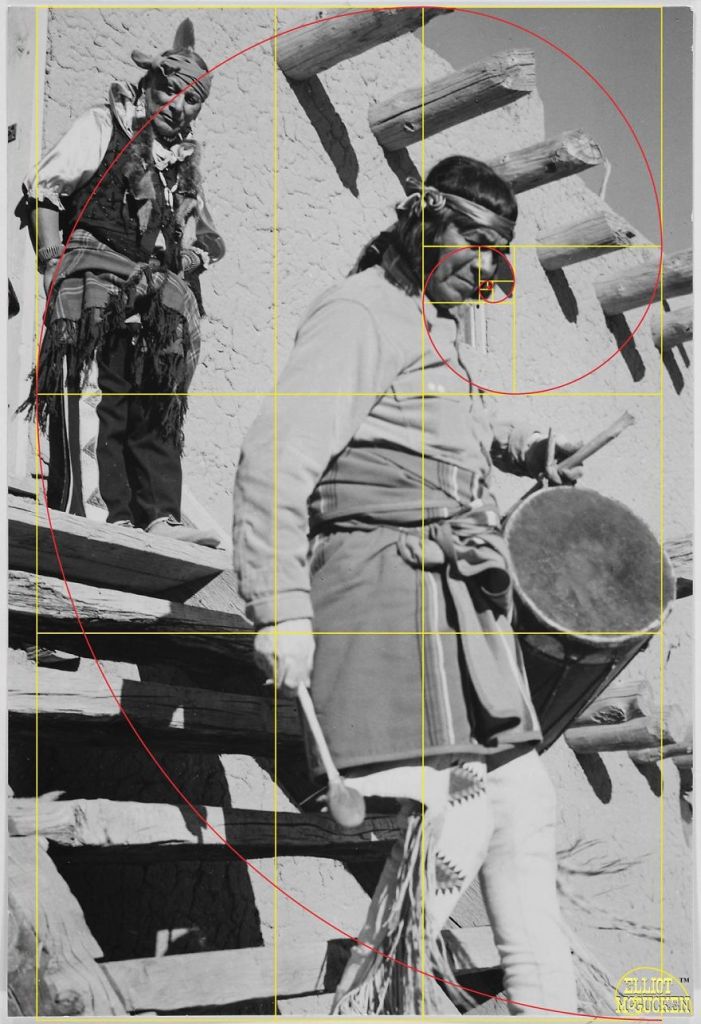 Imagens de Ansel Adams analisadas pela proporção áurea