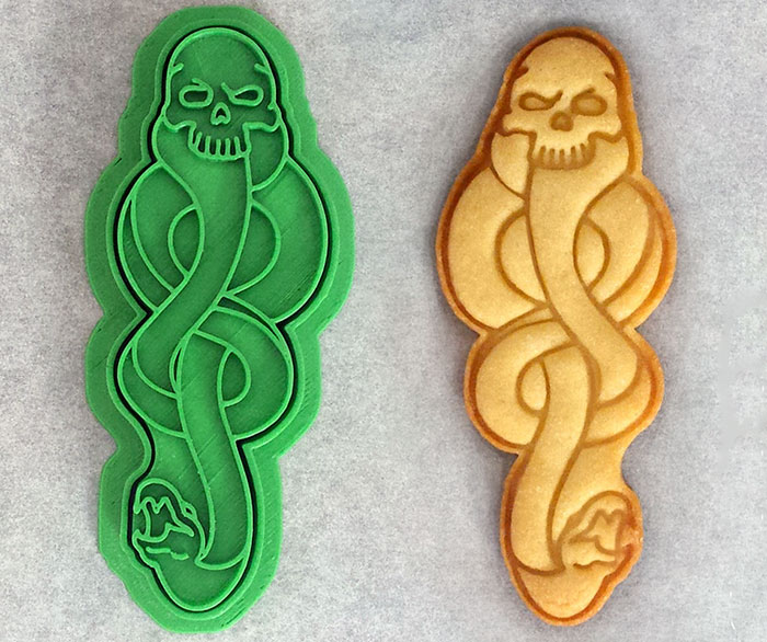 Cortadores de cookies inspirados em Harry Potter