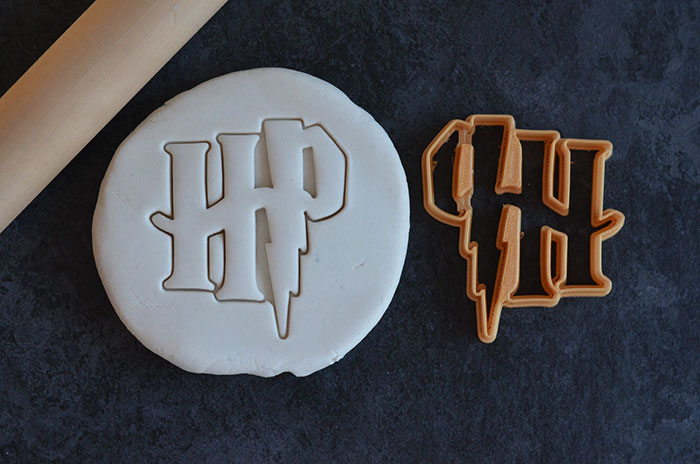Cortadores de cookies inspirados em Harry Potter