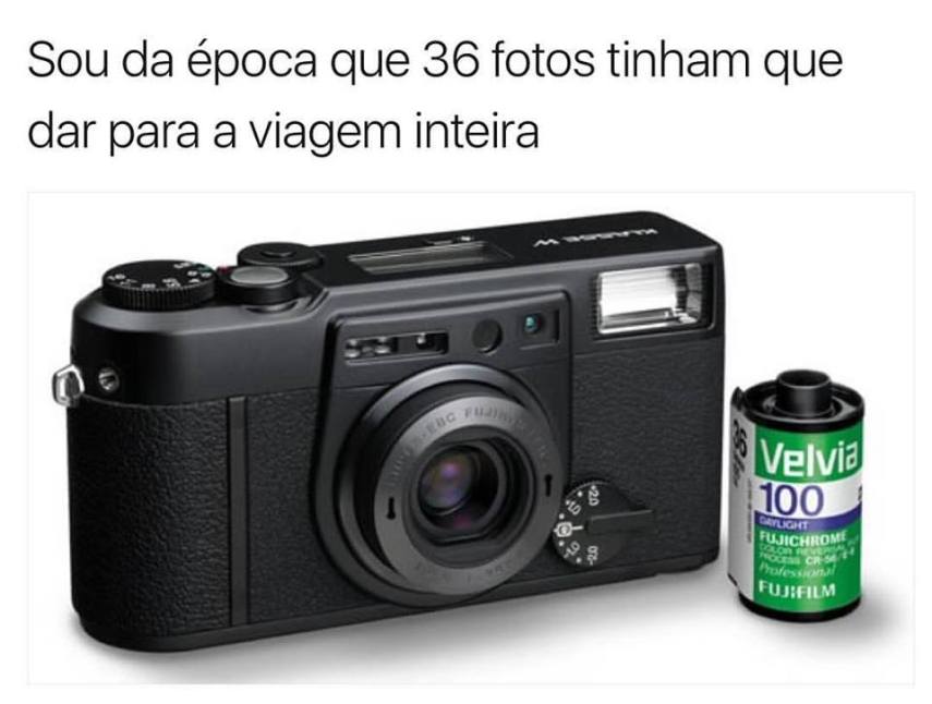 Imagina contar pra alguém que tem um smartphone que um dia você tinha um LIMITE de fotos.