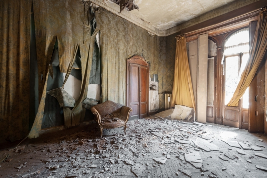 Fotógrafa croata viaja em busca de casas abandonadas durante as guerras mundiais