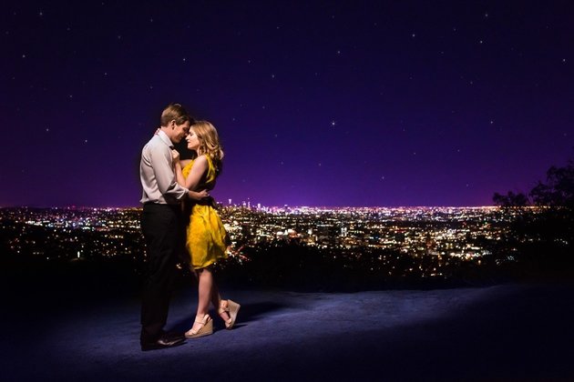 Ellen Wleklinski e Corey Collins viveram alguns dias como Mia e Sebastian neste ensaio cheio de amor em Los Angeles