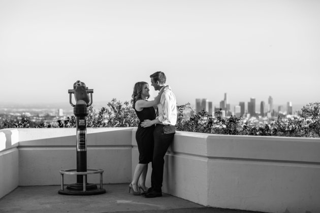 Ellen Wleklinski e Corey Collins viveram alguns dias como Mia e Sebastian neste ensaio cheio de amor em Los Angeles