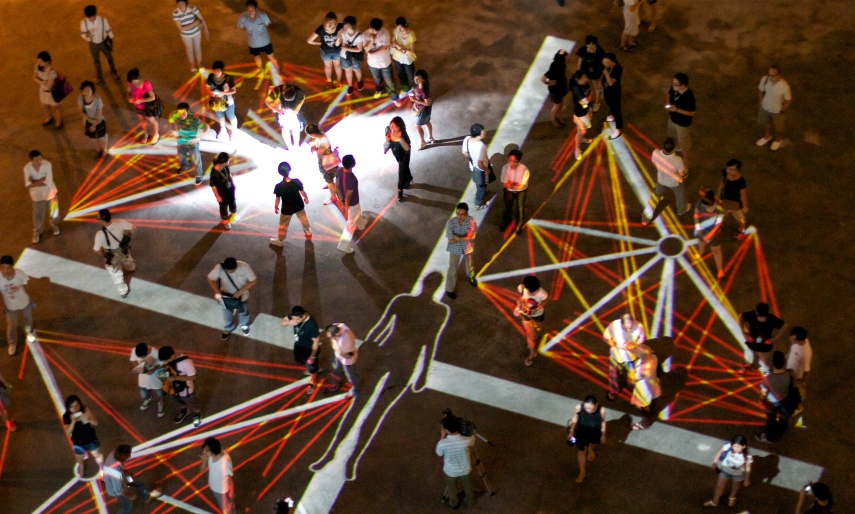 Festival Light City, em Baltimore, reúne luzes, música, inovação e tecnologia