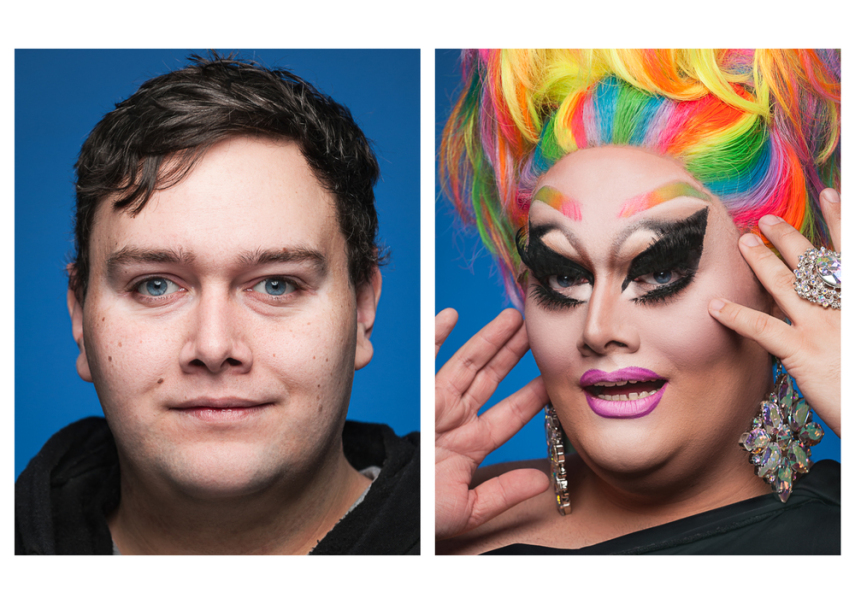 Aaron Walker buscou na comunidade australiana alguns dos artistas mais vibrantes e talentosos do universo drag. Eles ficam praticamente irreconhecíveis!