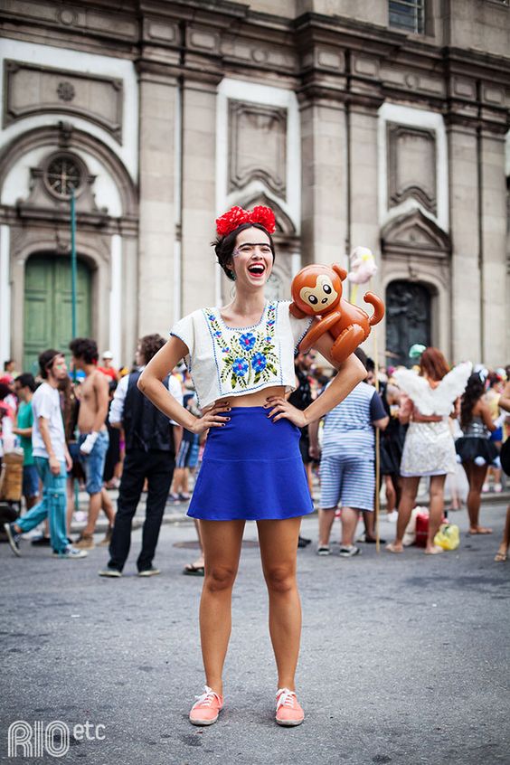  Essa Frida Kahlo tá simples de fazer, né? <a href=