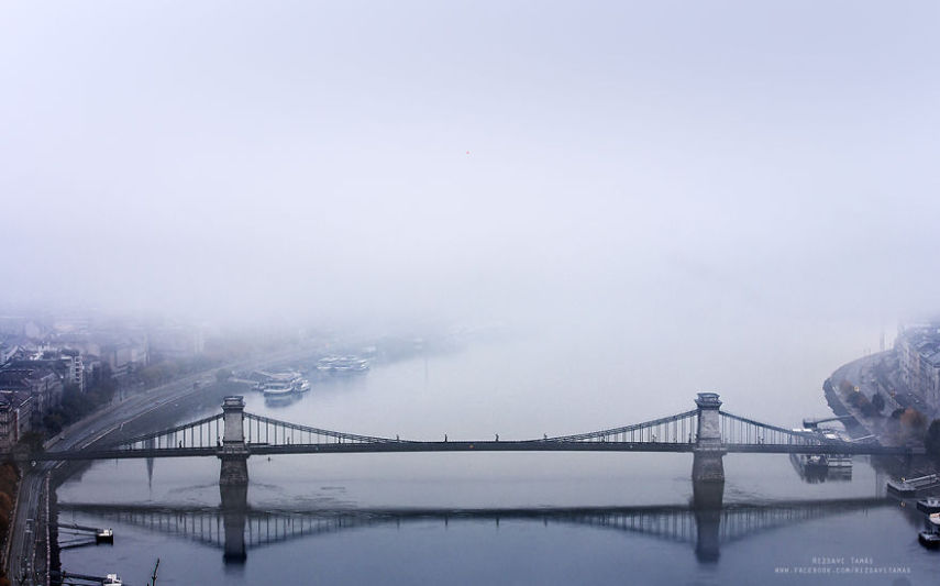 Fotógrafo passou 4 anos registrando fenômeno raro na capital da Hungria 