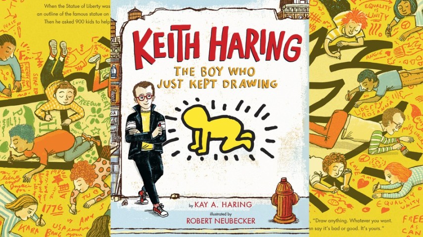 Livro se inspira na arte de Keith Haring