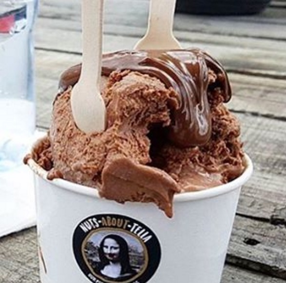 A Nuts About Tella, em Melbourne, é uma doceria especializada em fazer doces que tem como estrela principal o famoso creme de avelã