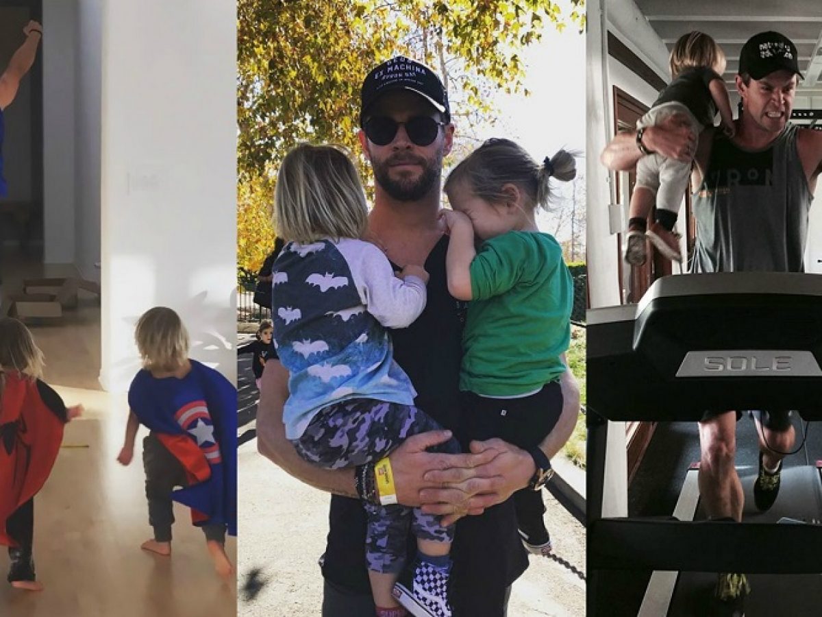 Thor” já tem três filhos! Conheça a família de Chris Hemsworth, o pai  super-herói