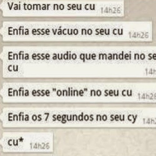 Se você por acaso tiver a infelicidade de cair na armadilha do vácuo, bola para a frente. Em hipótese alguma se ache no direito de xingar, humilhar ou ofender a pessoa com quem você estava conversando.