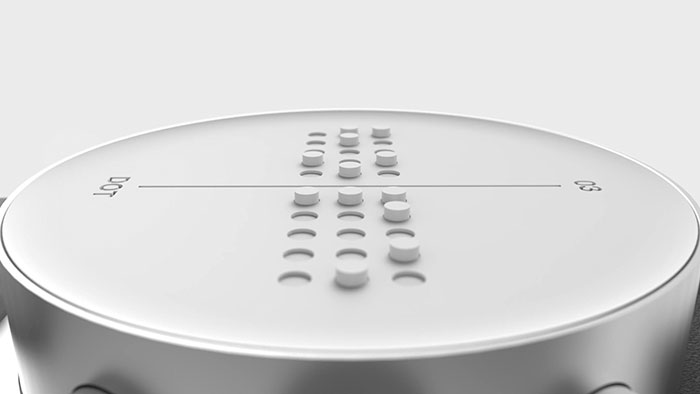 Relógio inteligente permite que usuários recebam e enviem mensagens em braille