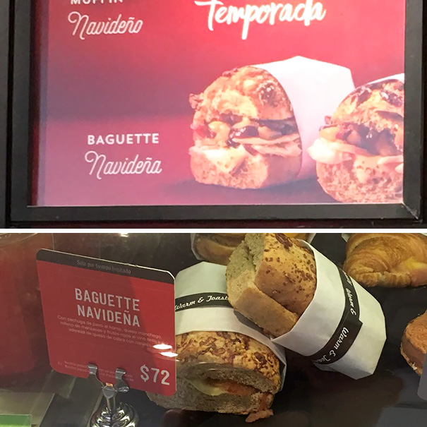 Comidas que se revelaram decepção em relação à expectativa