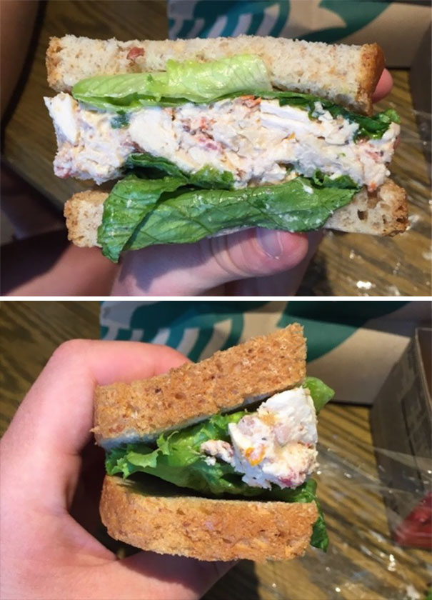 Comidas que se revelaram decepção em relação à expectativa
