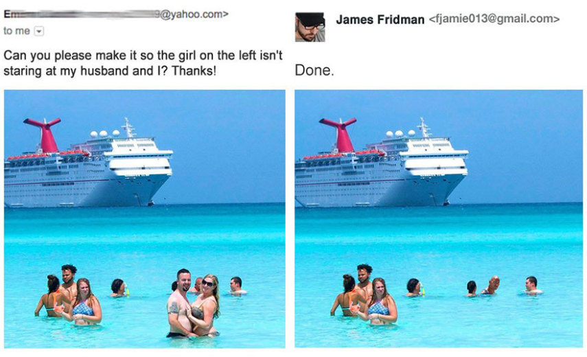 Mago do Photoshop responde de manipulação de foto pelo Twitter