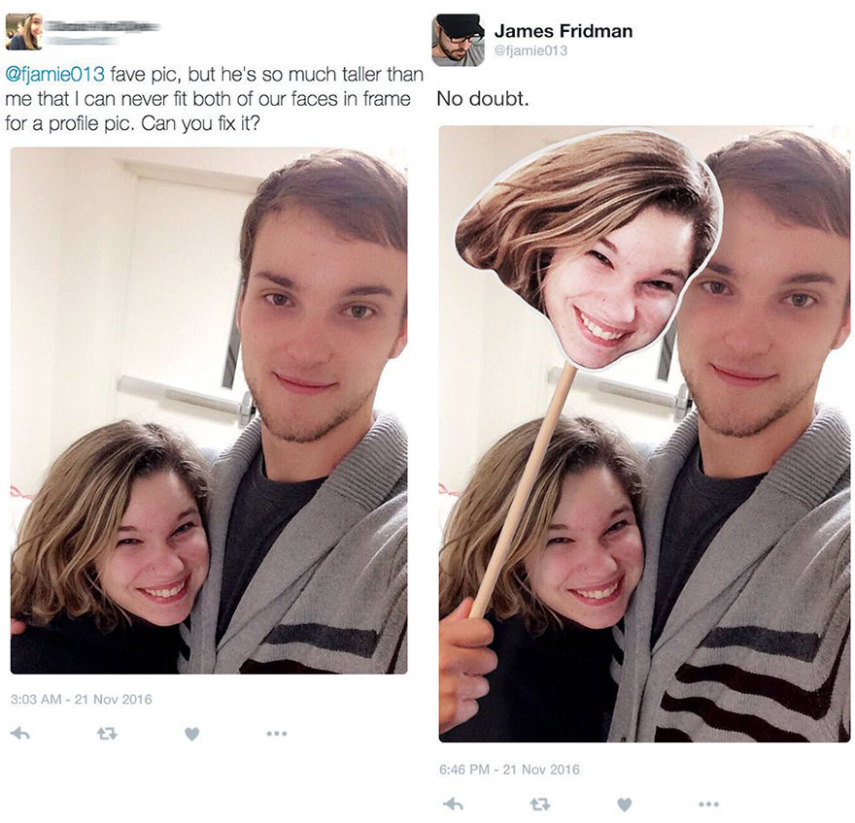 Mago do Photoshop responde de manipulação de foto pelo Twitter