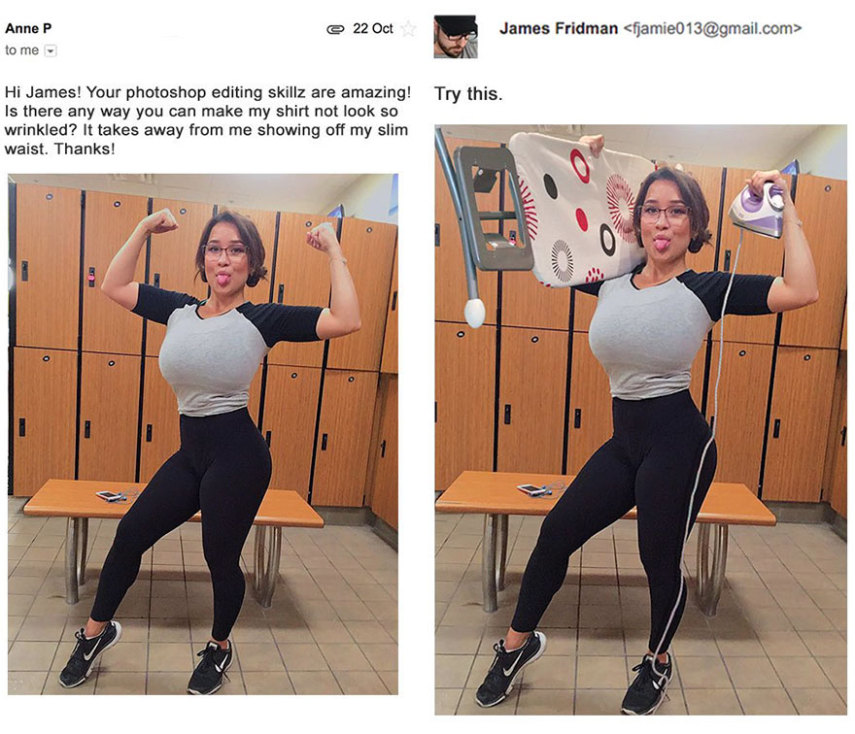 Mago do Photoshop responde de manipulação de foto pelo Twitter